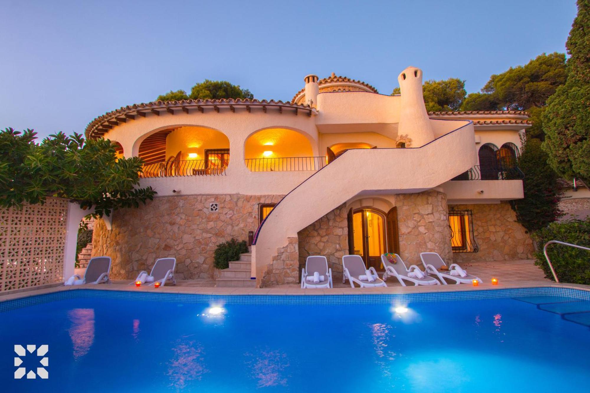 Abahana Villas Dauphin Moraira Exterior foto